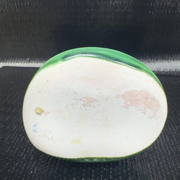 Vintage Small Mouse In Green Top Hat Toothpick Holder Ceramic Made In Japan VTG - Picture 4 of 9